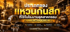 ประเภทของแหวนกันสึกที่ใช้ในโรงงานอุตสาหกรรม