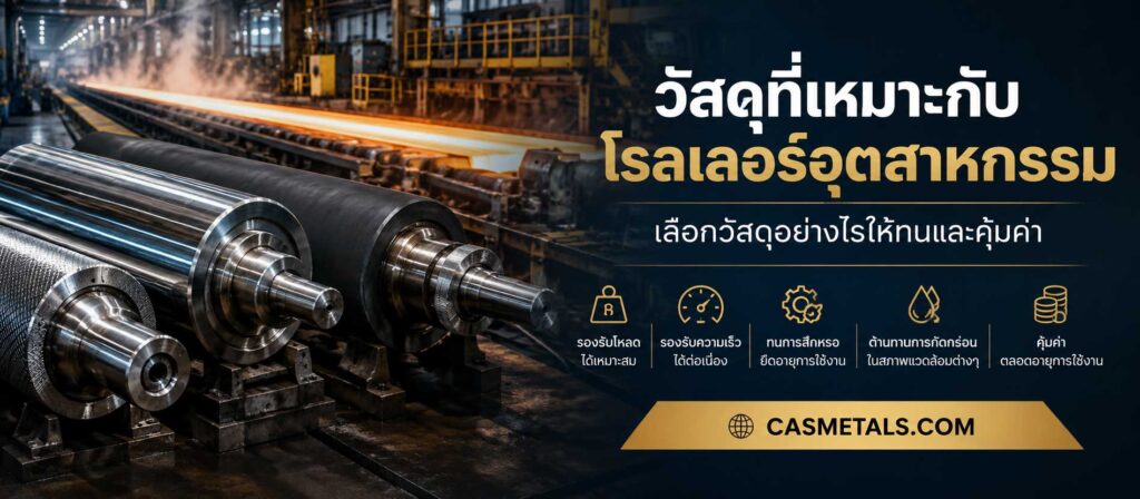 วัสดุที่เหมาะกับโรลเลอร์อุตสาหกรรม