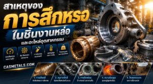 สาเหตุของการสึกหรอในชิ้นงานหล่อ