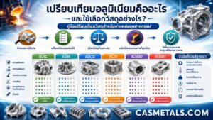เปรียบเทียบอลูมิเนียมคืออะไรและใช้เลือกวัสดุอย่างไร