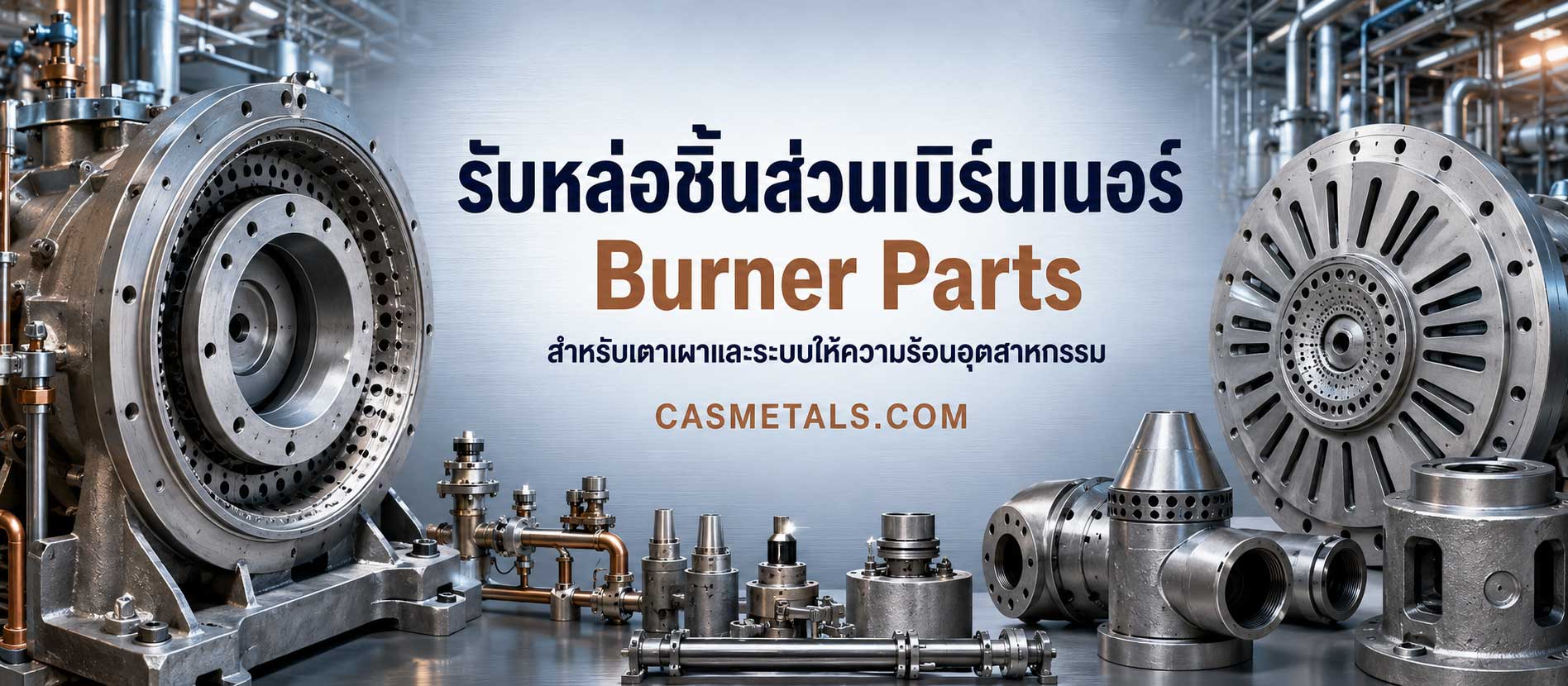 รับหล่อชิ้นส่วนเบิร์นเนอร์