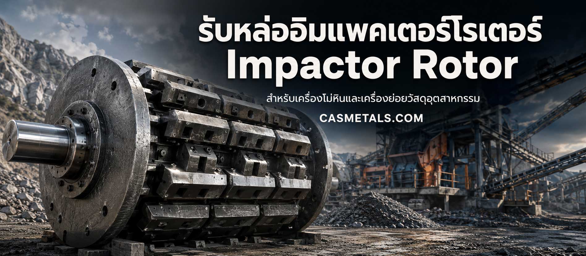 รับหล่ออิมแพคเตอร์โรเตอร์
