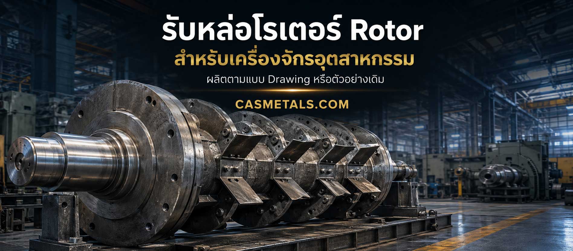 รับหล่อโรเตอร์