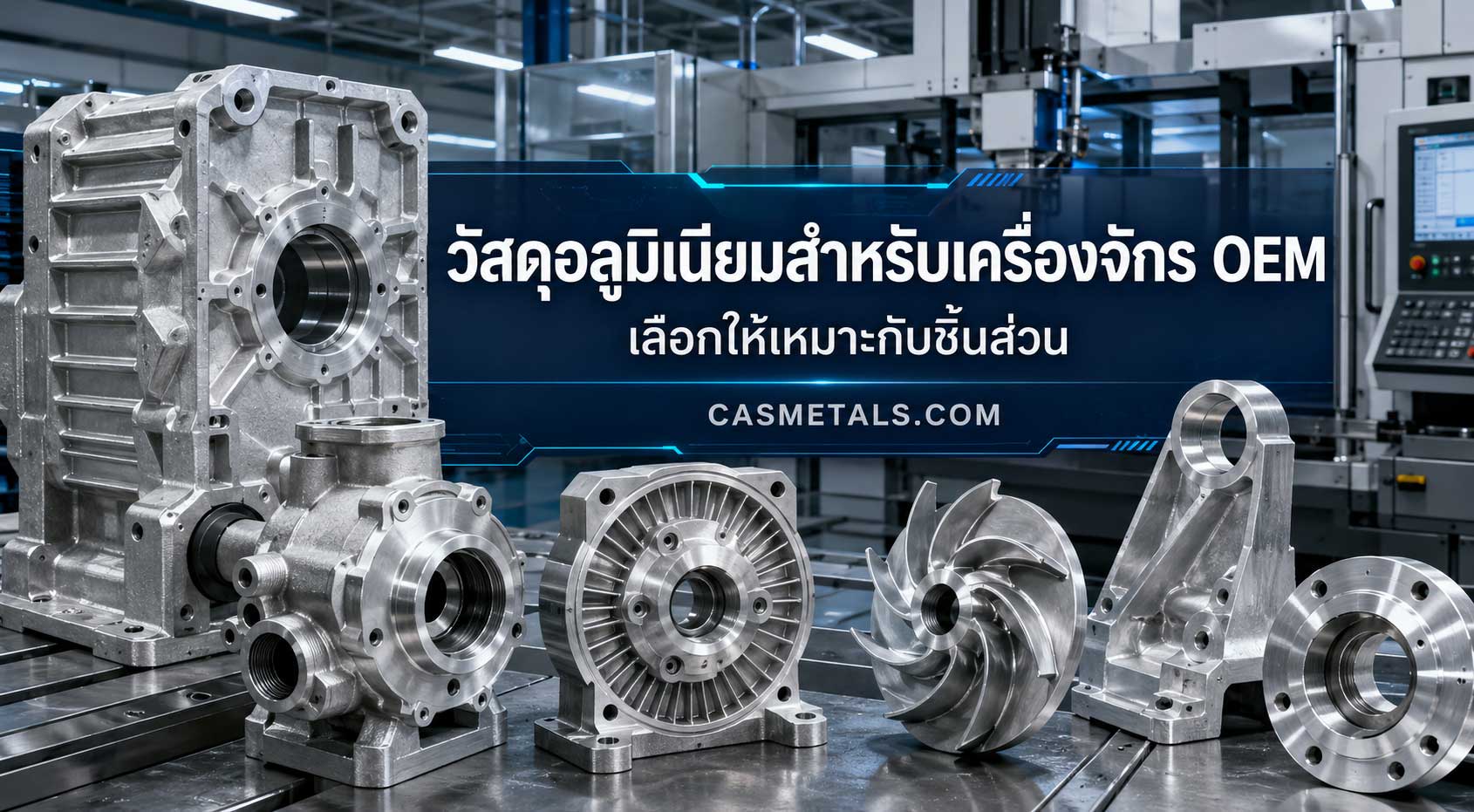 วัสดุอลูมิเนียมสำหรับงาน OEM