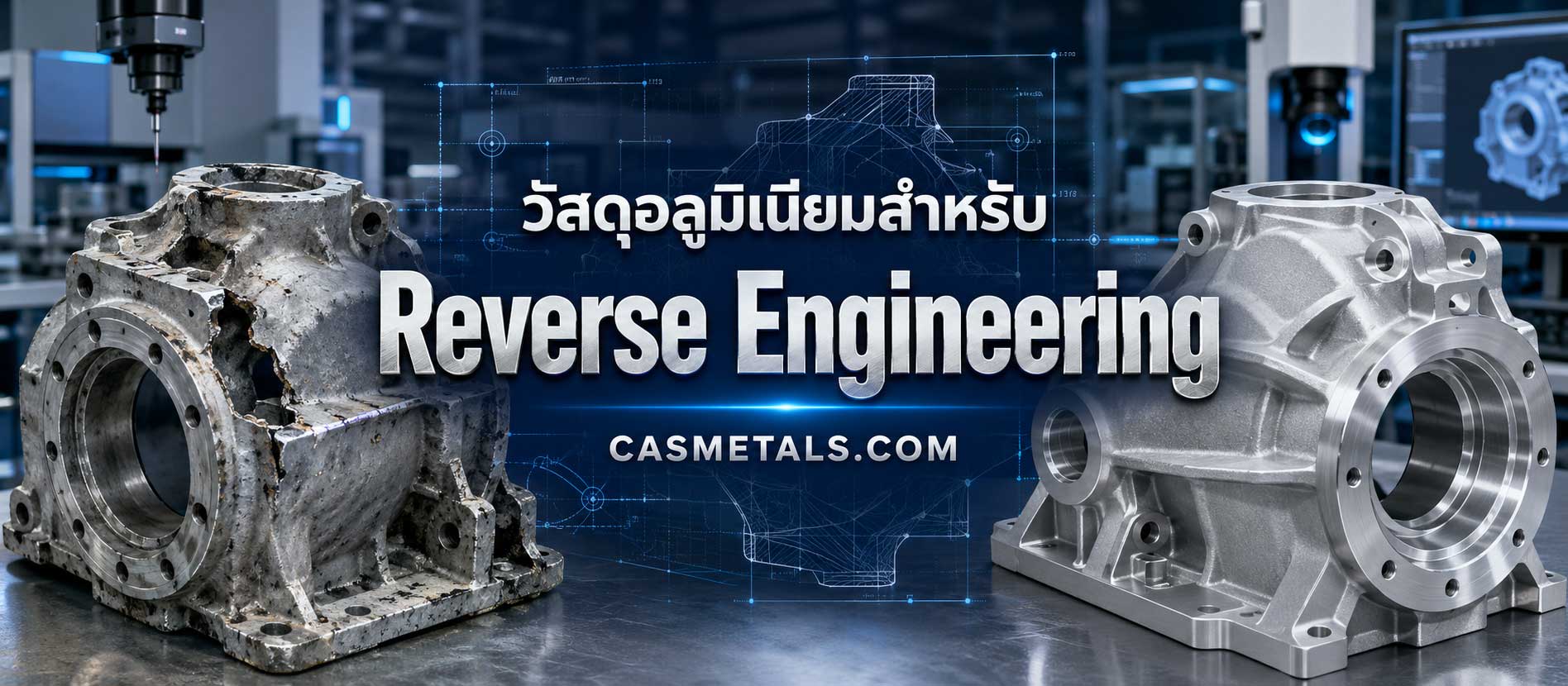 วัสดุอลูมิเนียมสำหรับ Reverse Engineering