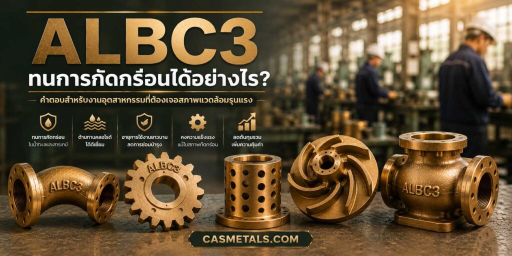 ALBC3 ทนการกัดกร่อนได้อย่างไร