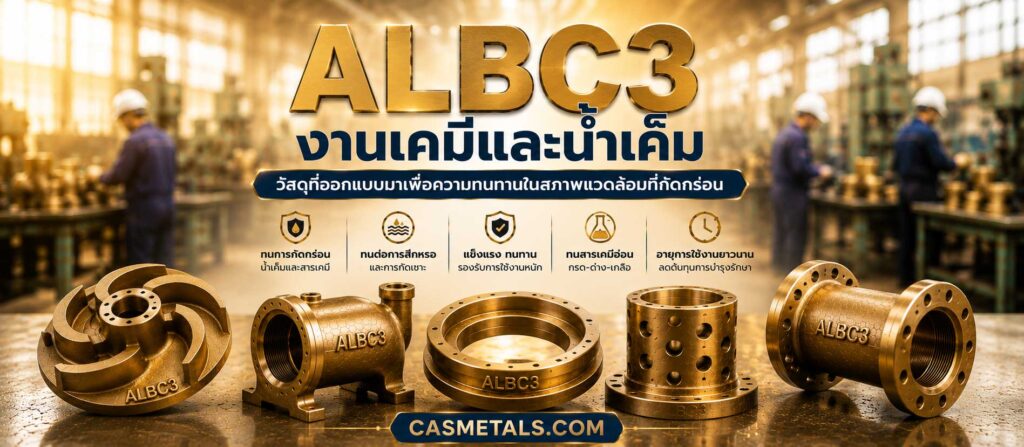 ALBC3 สำหรับงานเคมีและน้ำเค็ม