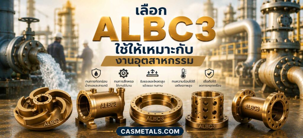 วิธีเลือกใช้ ALBC3 ให้เหมาะกับงาน