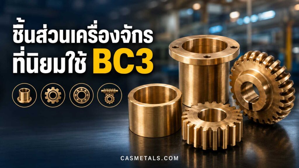 การใช้งานของ BC3 ในเครื่องจักรอุตสาหกรรม