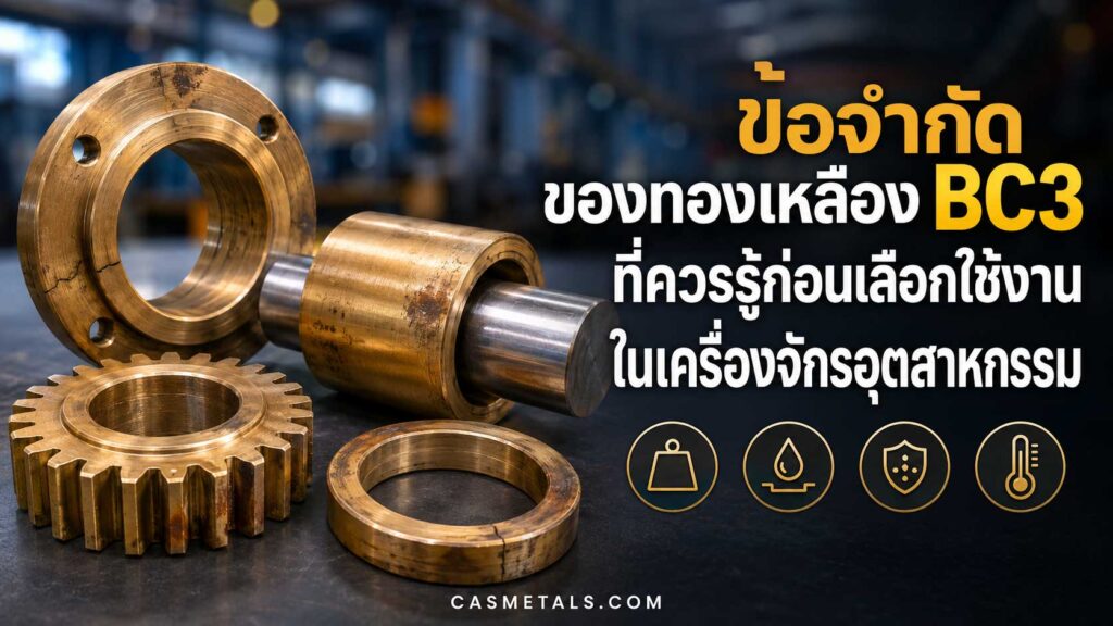 ข้อจำกัดของทองเหลือง BC3