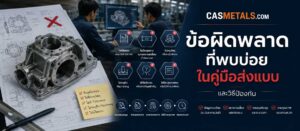 ข้อผิดพลาดที่พบบ่อยในคู่มือส่งแบบ