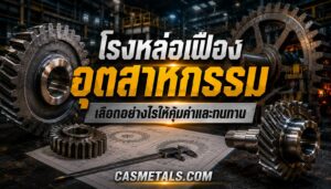 CAS P2 โรงหล่อเฟืองอุตสาหกรรม