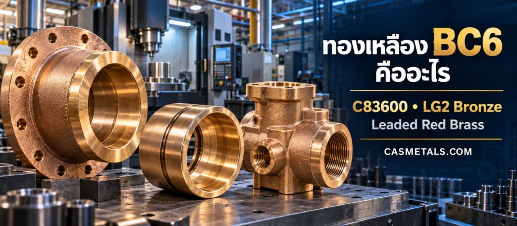 ทองเหลือง BC6 คืออะไร